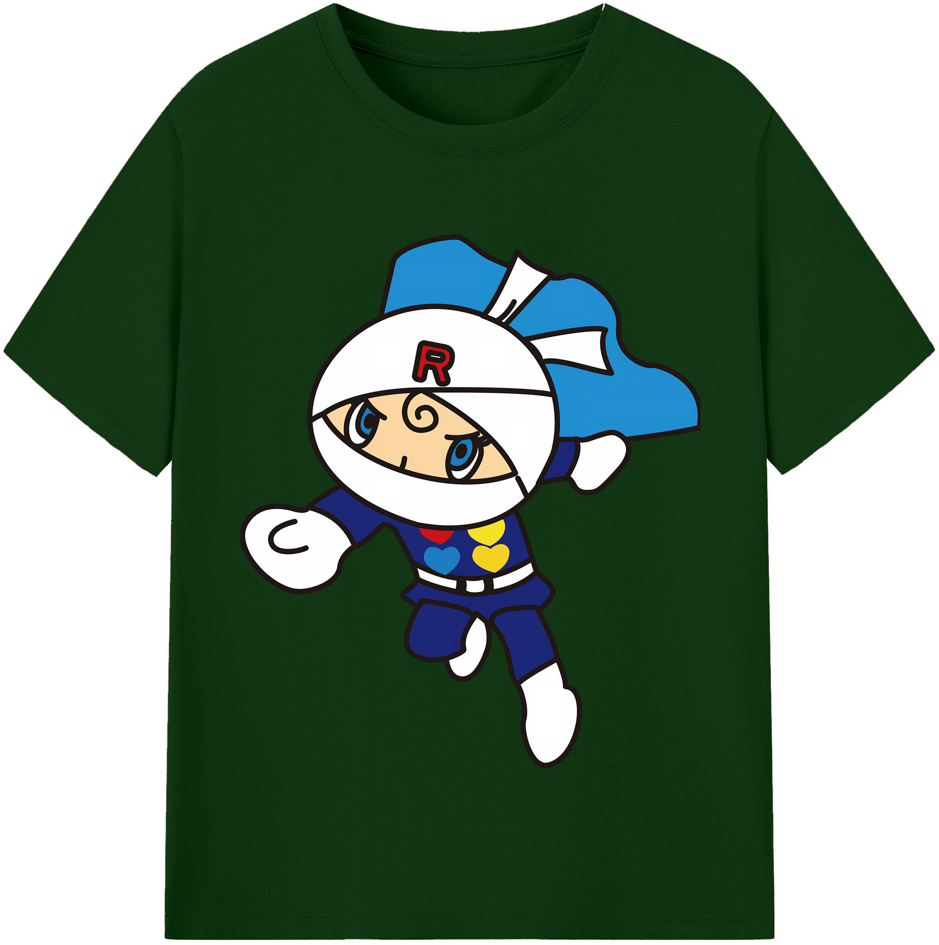 （画像用） アンパンマン Anpanman 綿100％半袖Tシャツ（フロントプリント）